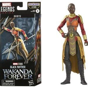 8- Marvel Legends Series Warrior Figure with Red and Gold Armor